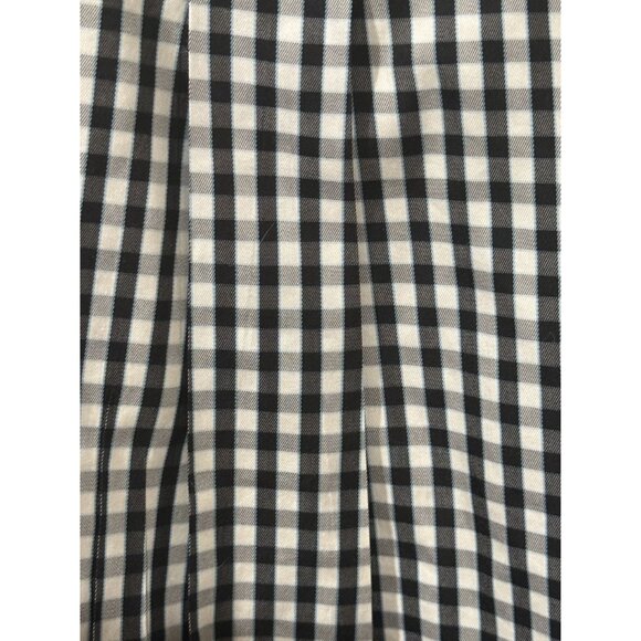 Peter Millar Crown Soft Gingham Button-Down Shirt XXL Black/White Cotton/Silk Bl - Picture 6 of 6